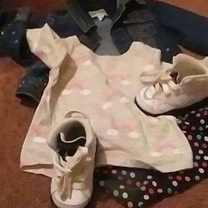 🌈 Polka Dots & Rainbows Kinda Deal Matching Set